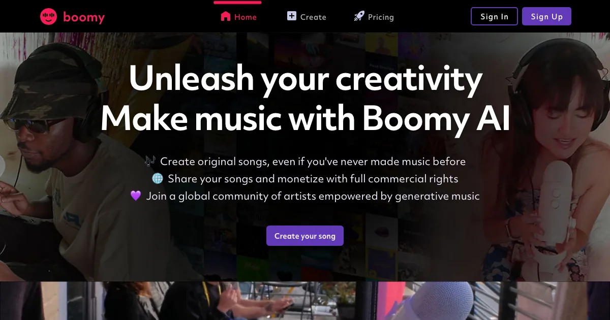 Boomy — capa