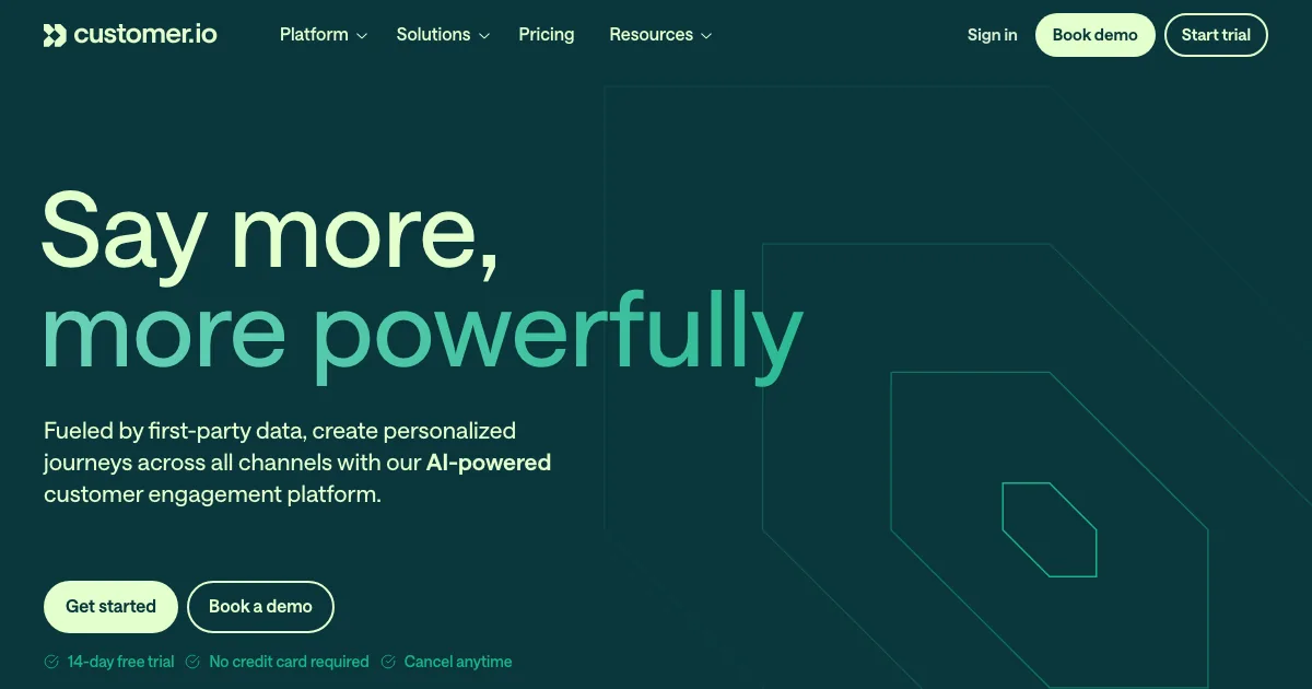 Customer.io — capa