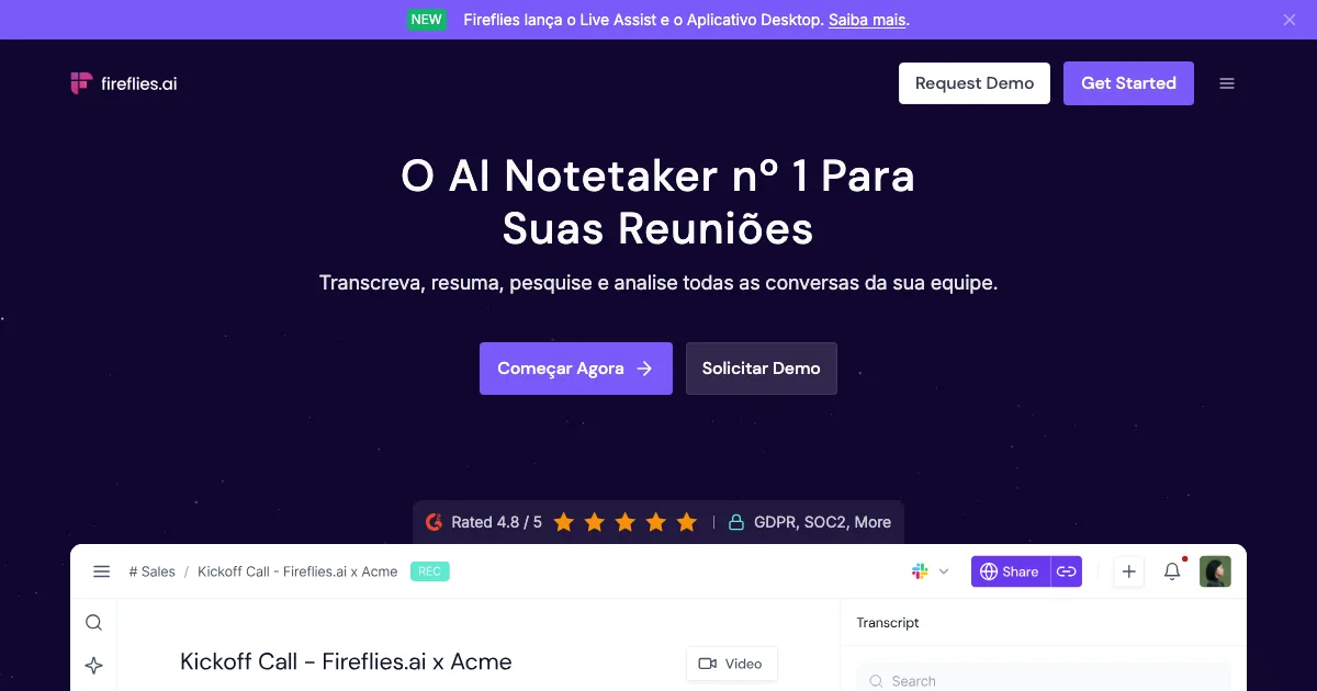 Fireflies.ai — capa