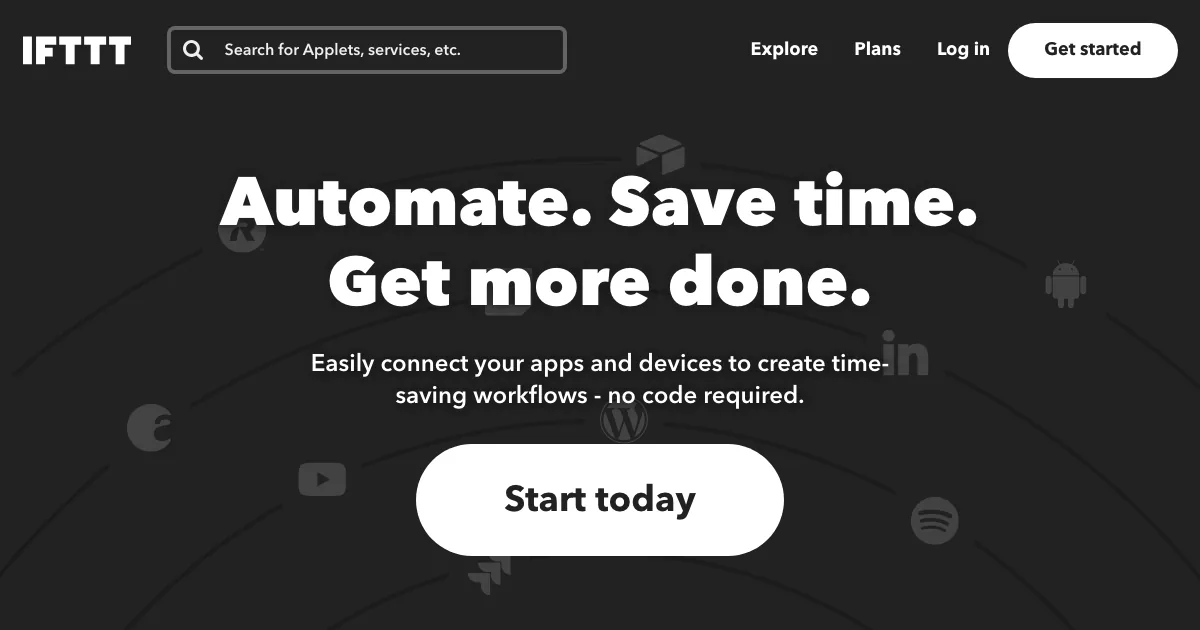 IFTTT — capa