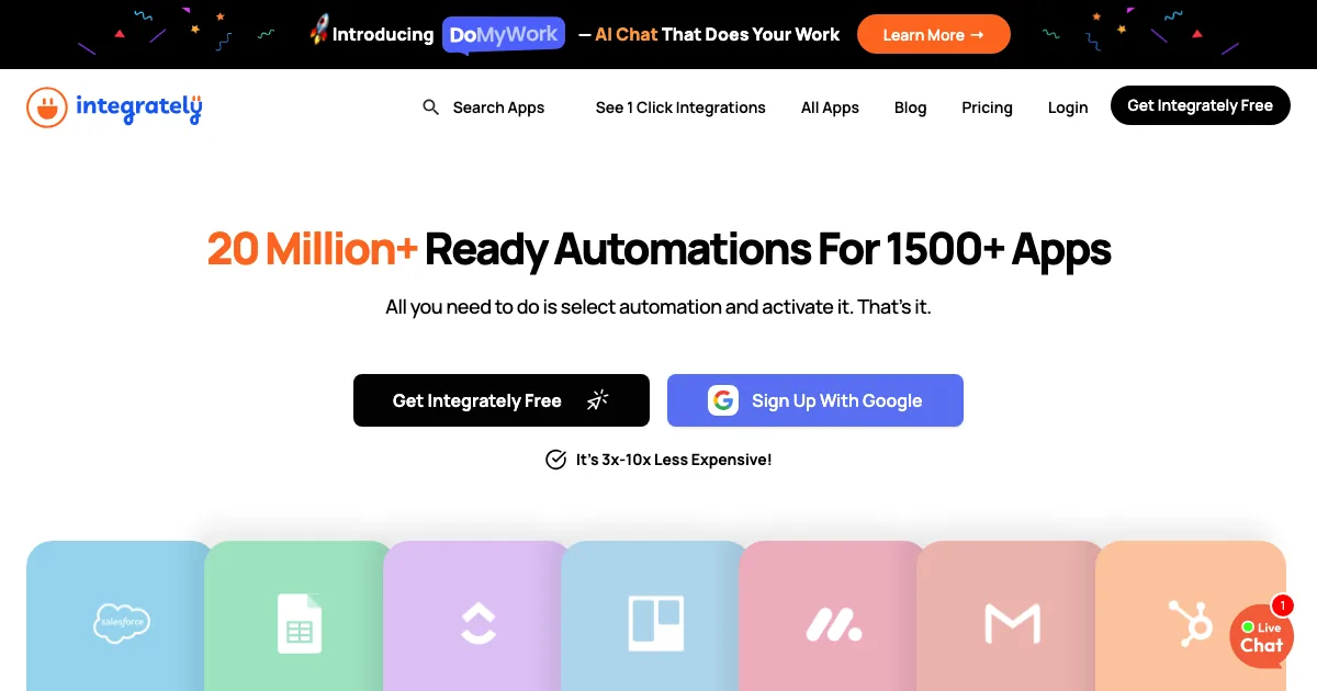 Integrately — capa