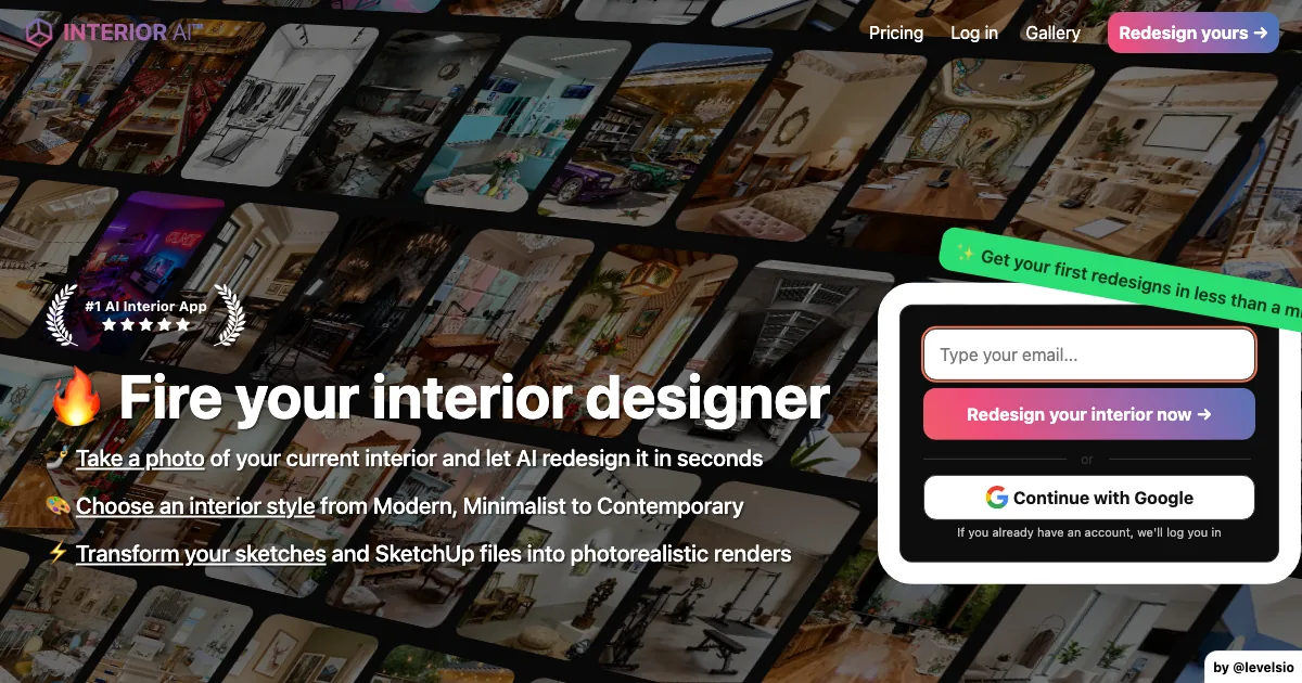 Interior AI — capa