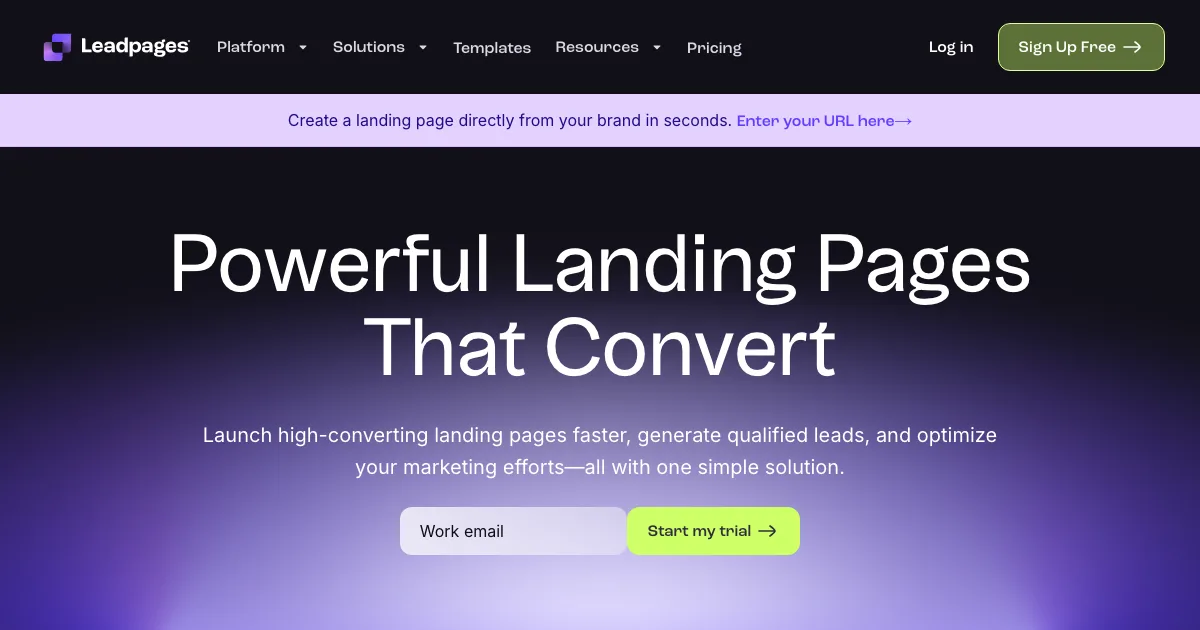 Leadpages — capa