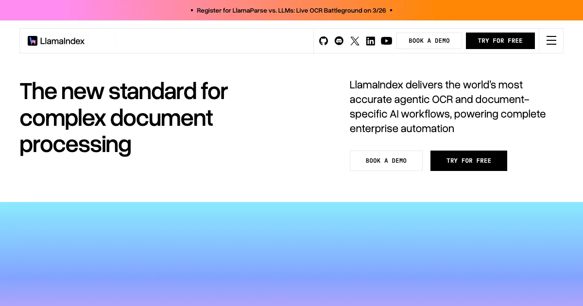 LlamaIndex — capa
