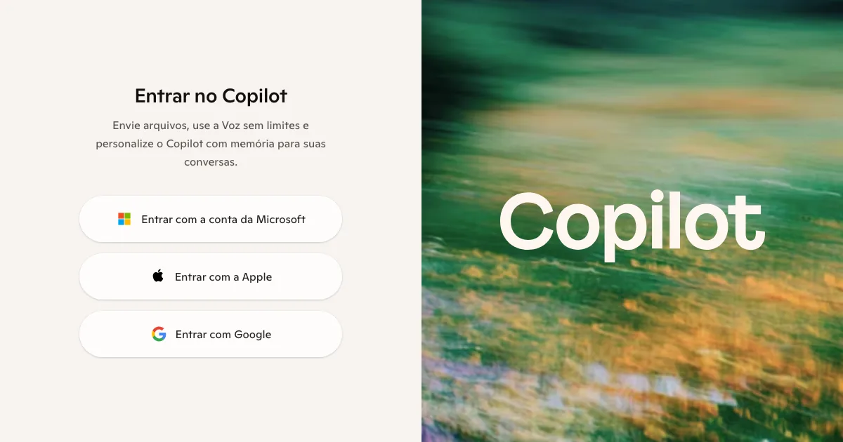 Microsoft Copilot — capa