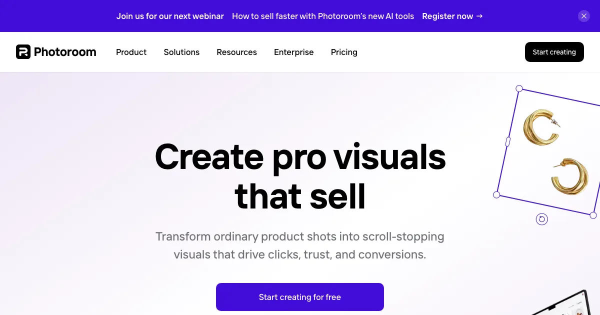 PhotoRoom — capa