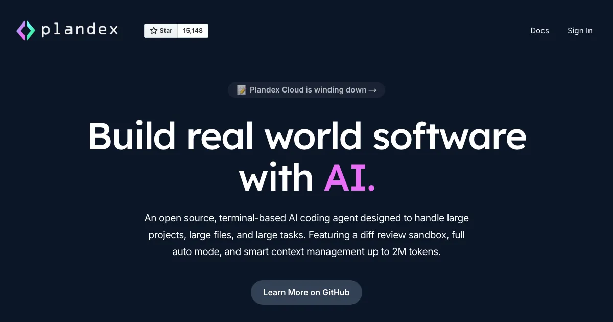 Plandex — capa