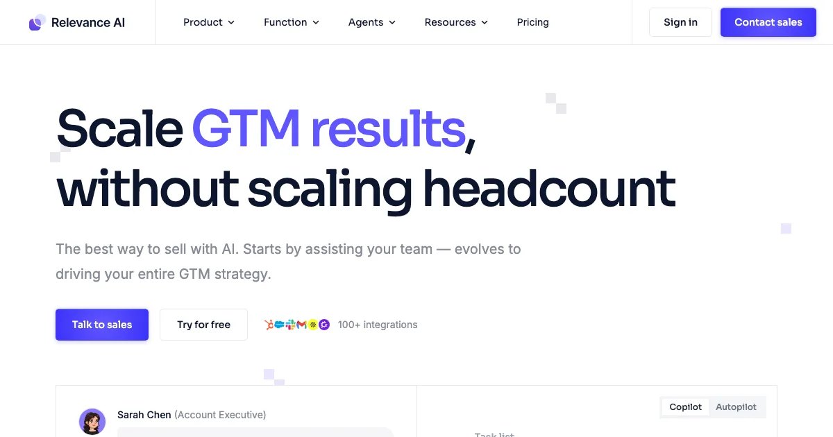 Relevance AI — capa
