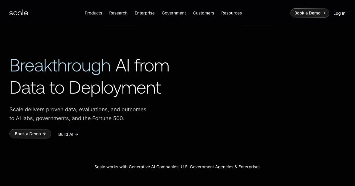 Scale AI — capa