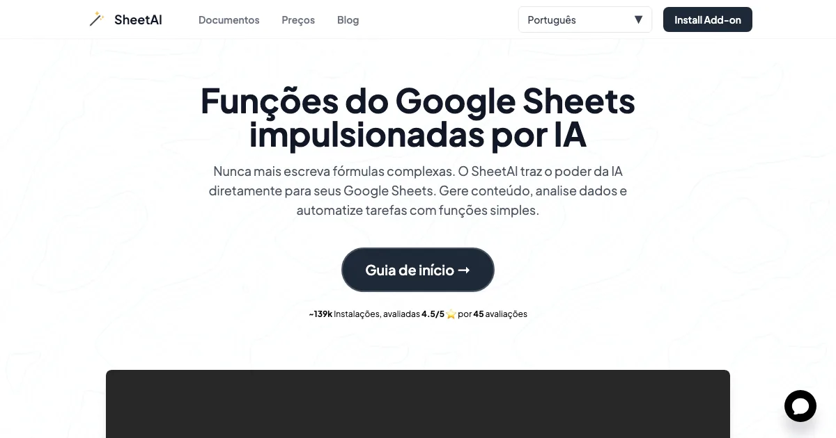 SheetAI — capa