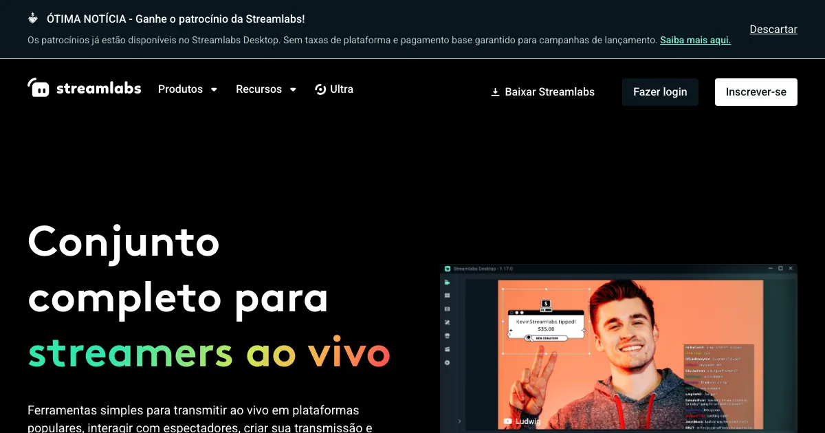 Streamlabs — capa