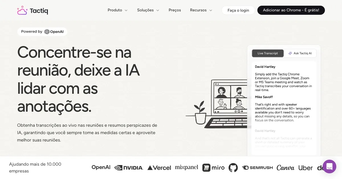 Tactiq — capa