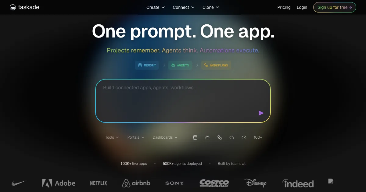 Taskade Agents — capa