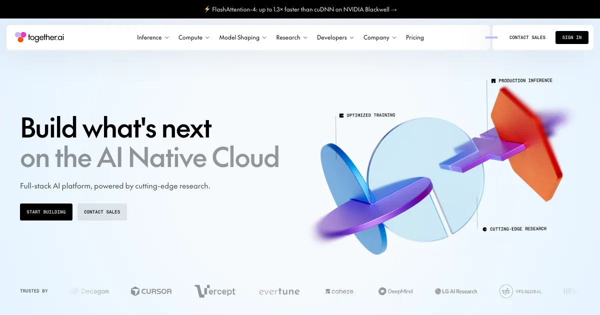 Together AI — capa