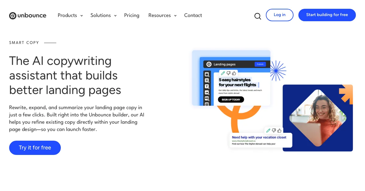Unbounce Smart Copy — capa