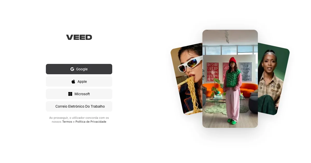 Veed Live — capa