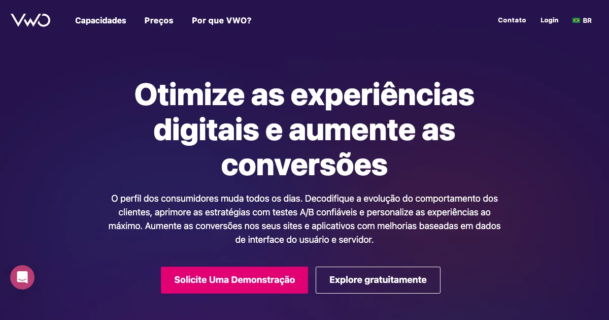VWO — capa